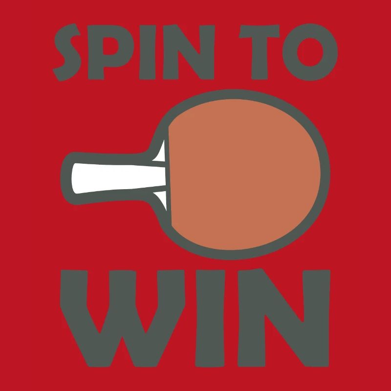 Raquette de ping-de-table Spin to Win