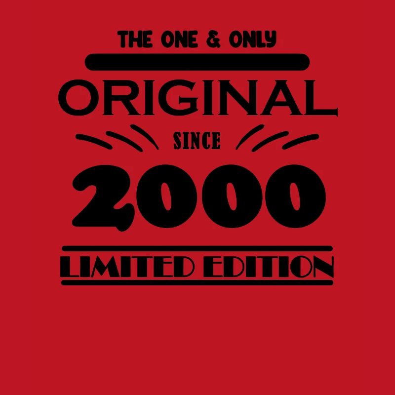 2000 - Année de construction 2000 - Année de naissance 2000