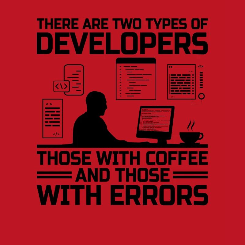 Kaffee-Codierung Programmierer Programmierer Entwickler Nerd Coff
