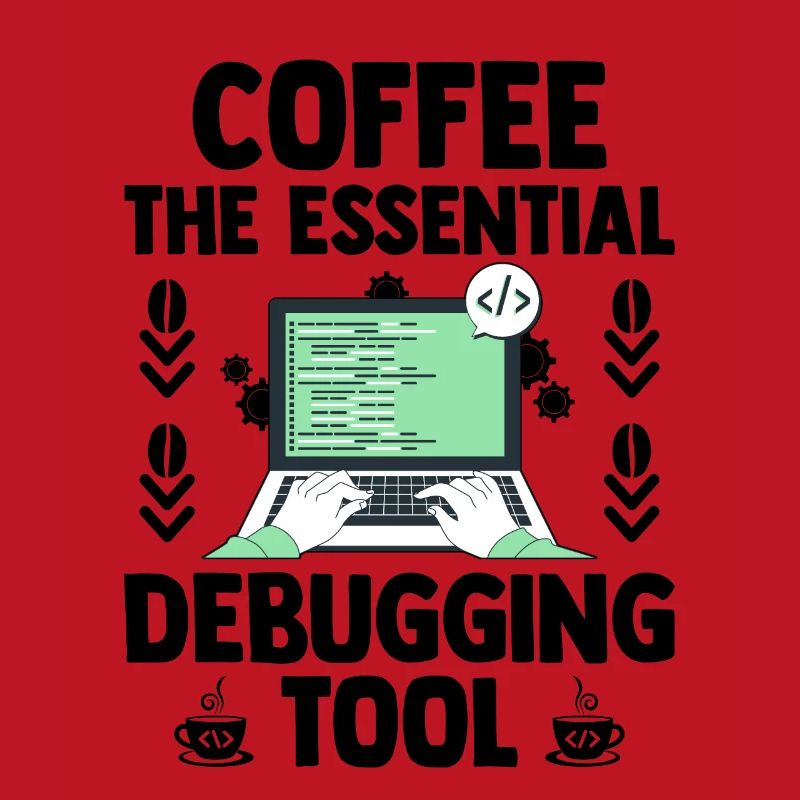 Kaffee Programmierer Programmierer Programmierer Entwickler Nerd Coff