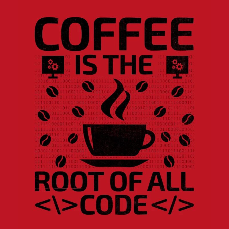 Kaffee-Codierung Programmierer Programmierer Entwickler Nerd Coff