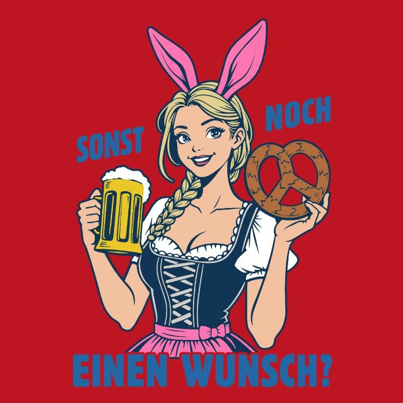 Sonst noch einen Wunsch? Dirndl, Bier und Bretzel