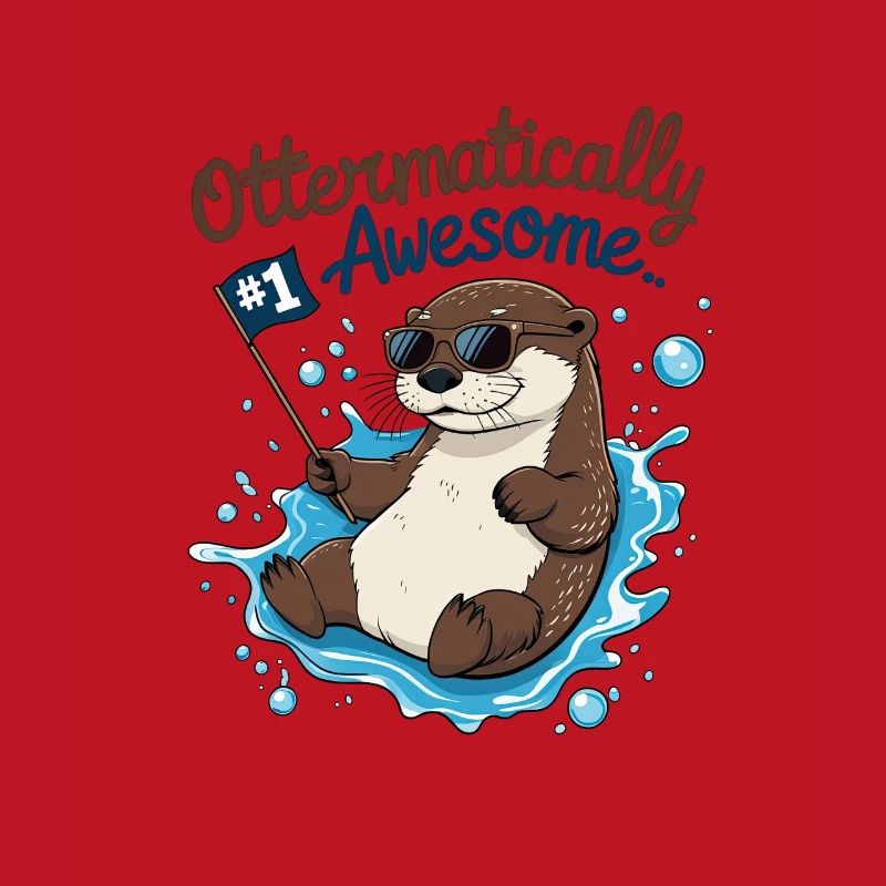 Otter-like cool – Funny Otter
