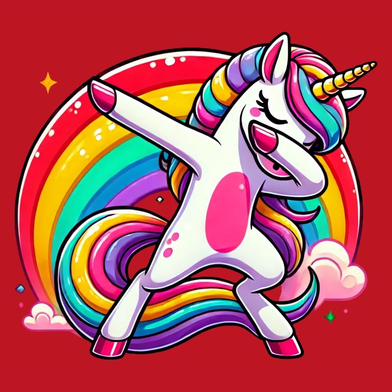 Dab Einhorn Dabbing Einhörner Unicorn Mädchen