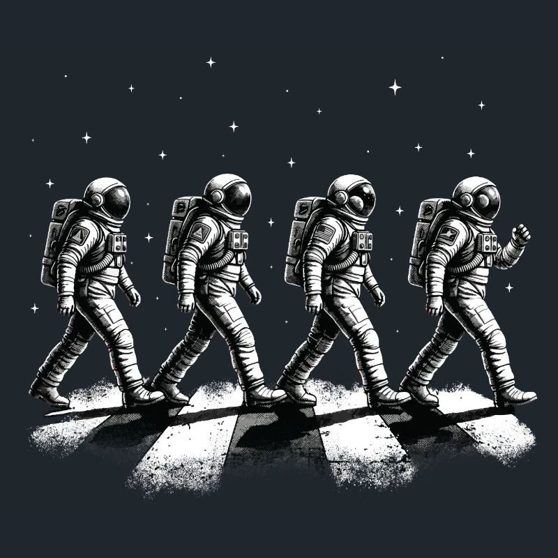 Exploration spatiale des astronautes marchants