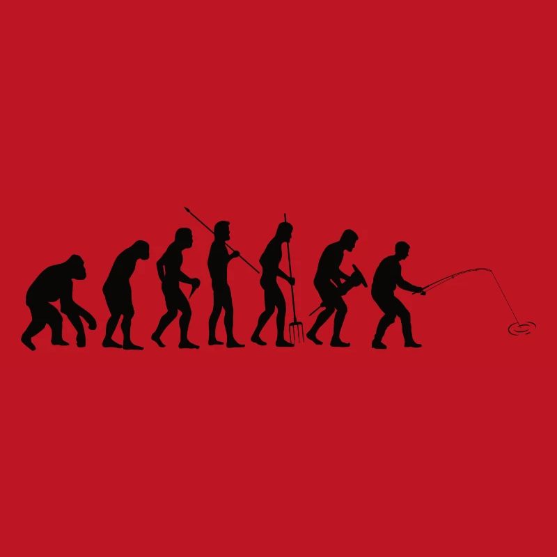 Pêche Evolution pêcher cadeau de pêche pêche