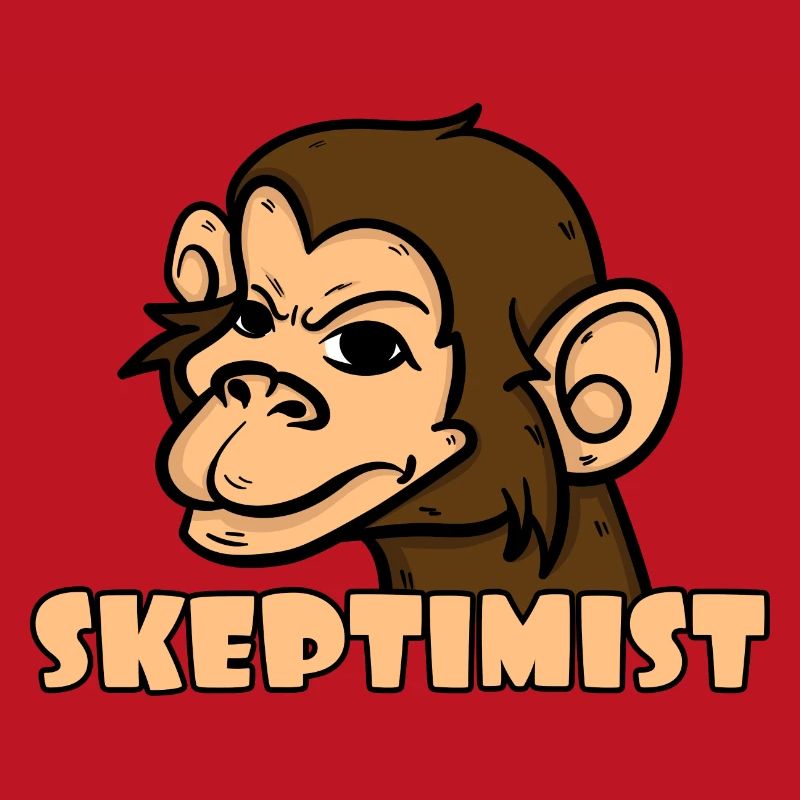 Skeptiker Affe - Skeptimist