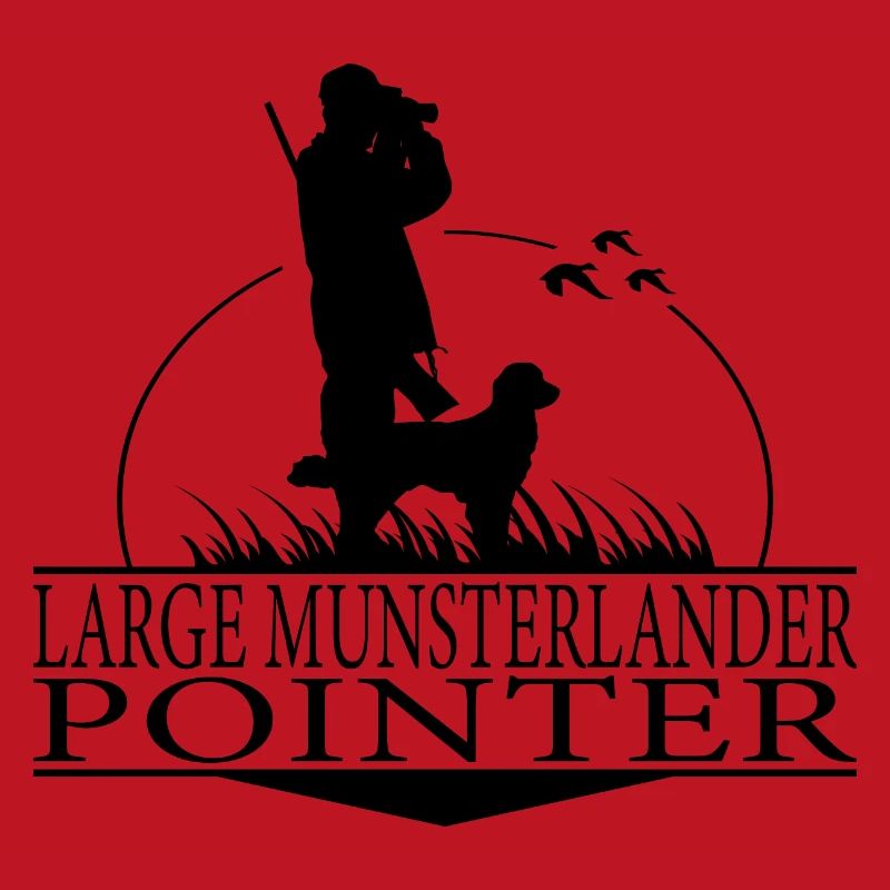 LARGE MUNSTERLANDER POINTER Jagdhunde Wilsigns