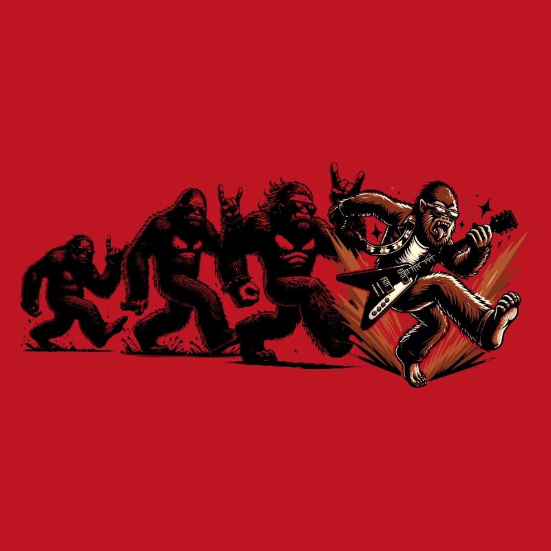 Bigfoot guitariste Evolution Walk