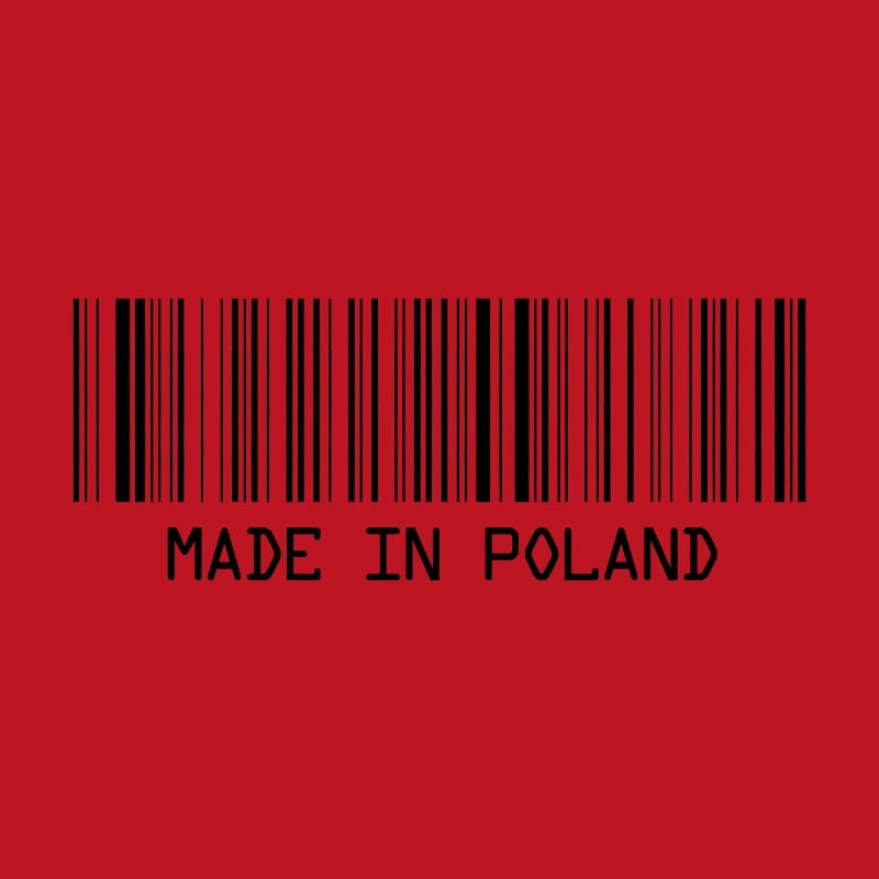 Fabriqué en Pologne - Pologne - Pologne - Code-barres - Dash