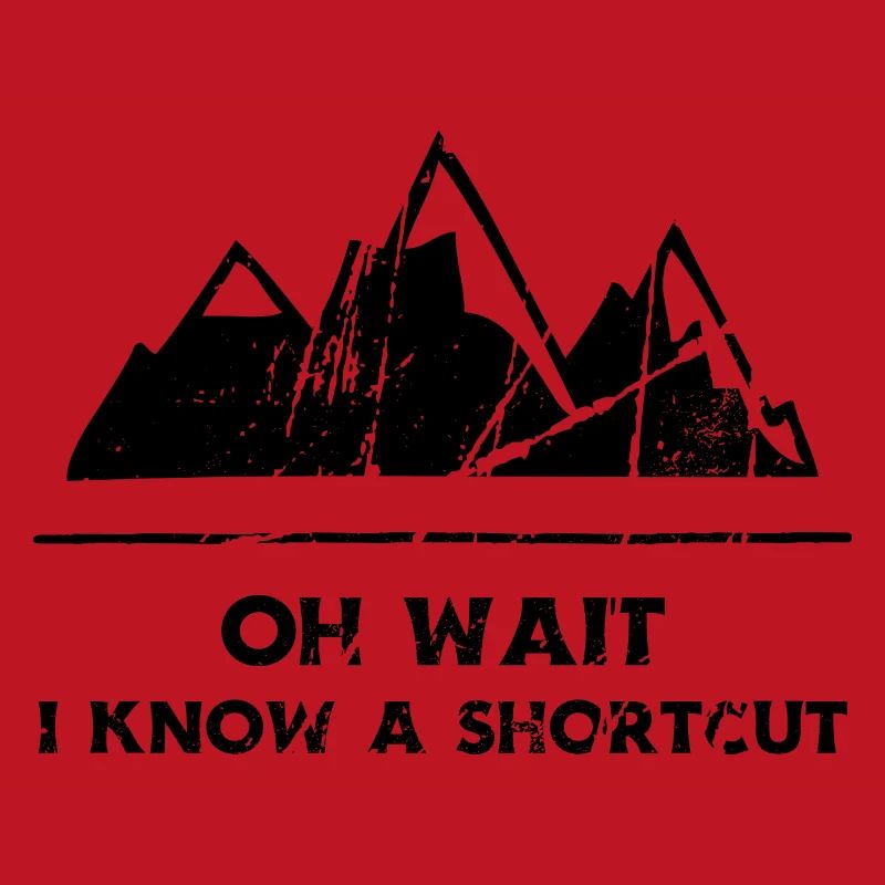 Oh Wait I Know A Shortcut Gift Present Routeway
