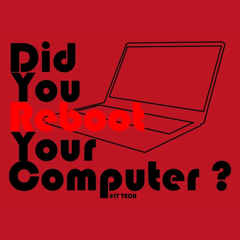 Did you reboot your computer? IT TECH