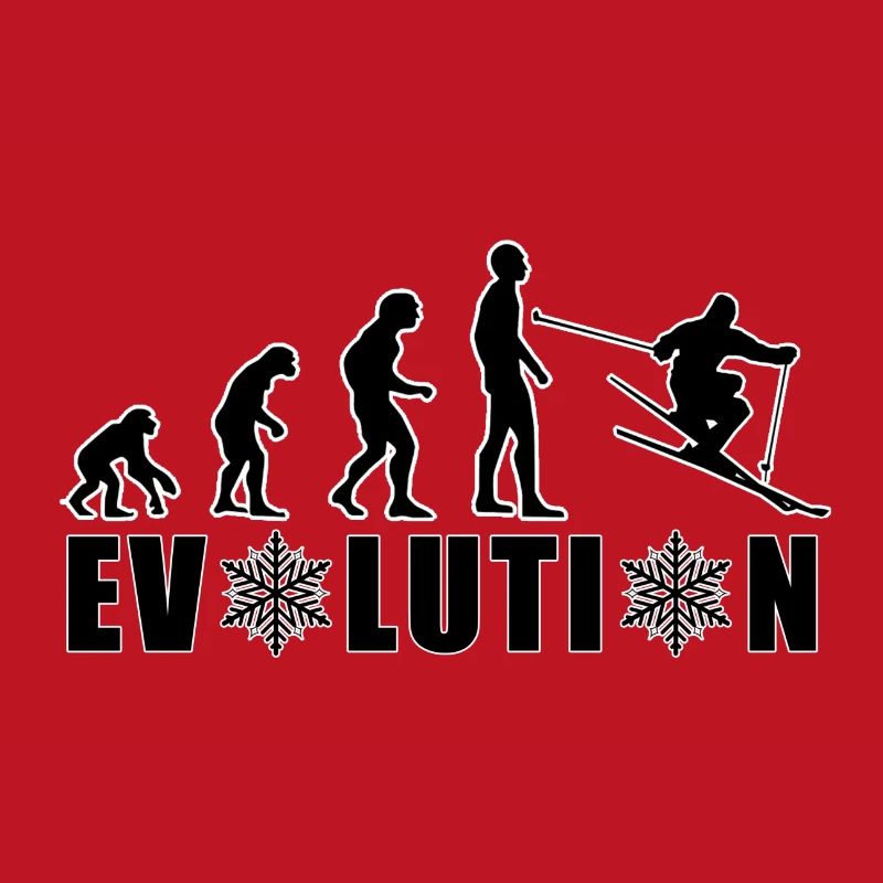 EVOLUTION Ski Winter Geschenk Weihnachtsgeschenk