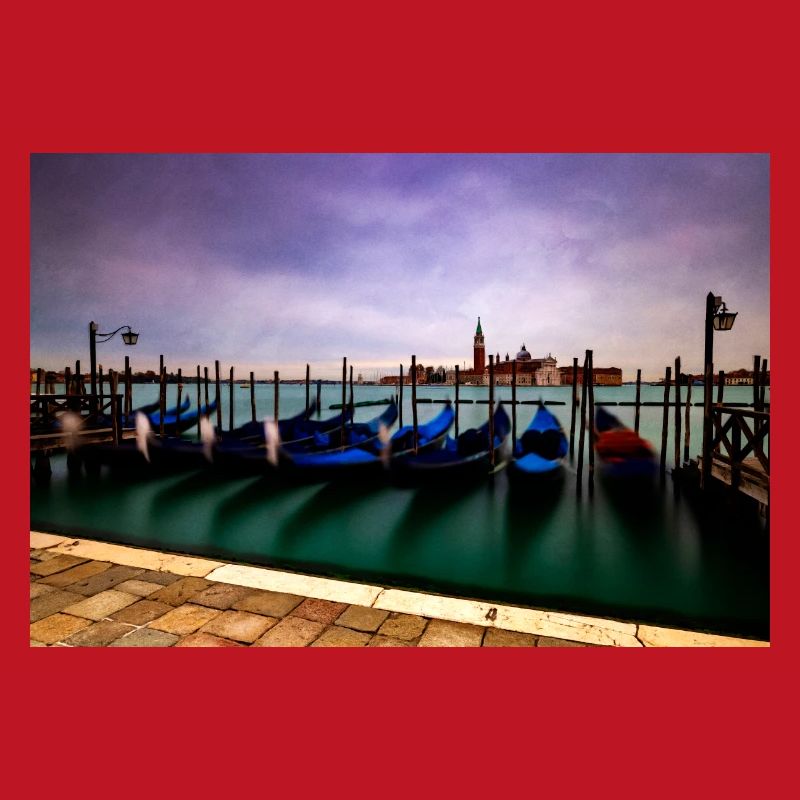 Gondolas in St. Mark's Square