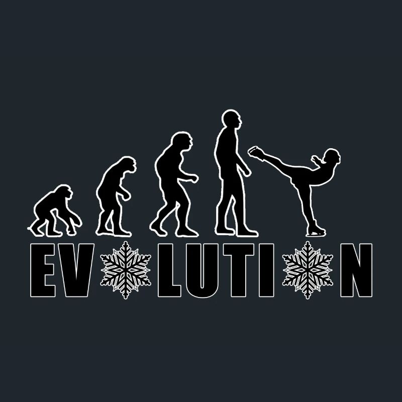 EVOLUTION EISKUNSTLAUF WINTER SCHNEE
