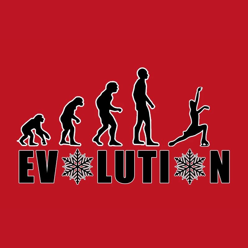 EVOLUTION EISKUNSTLAUF WINTER SCHNEE