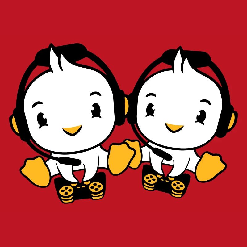 2 Ducks Gamer Gaming Controller Headset Console