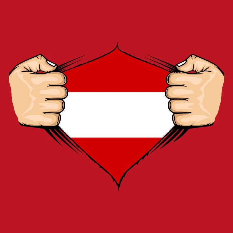 Conception du drapeau de l’Autriche