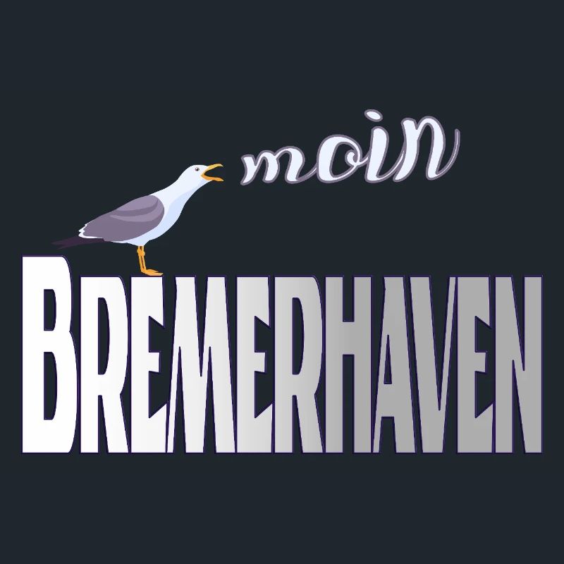 Bremerhaven Möwe & Moin Design