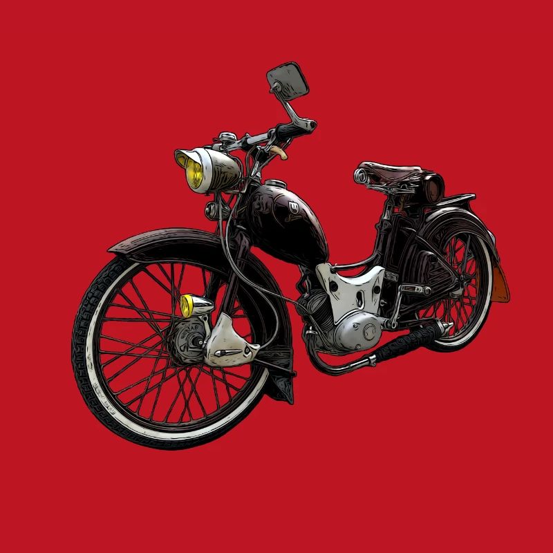 Simson Custom SR2 Conversion Rat Rod
