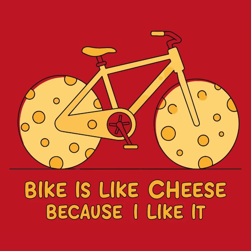 Le vélo, c’est comme du fromage parce que j’aime ça