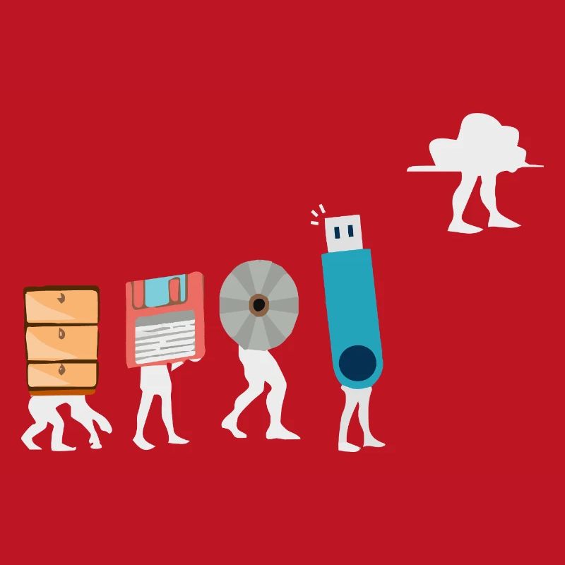 Cloud-Computing-Lustige Programmierer-Daten-KI-Software