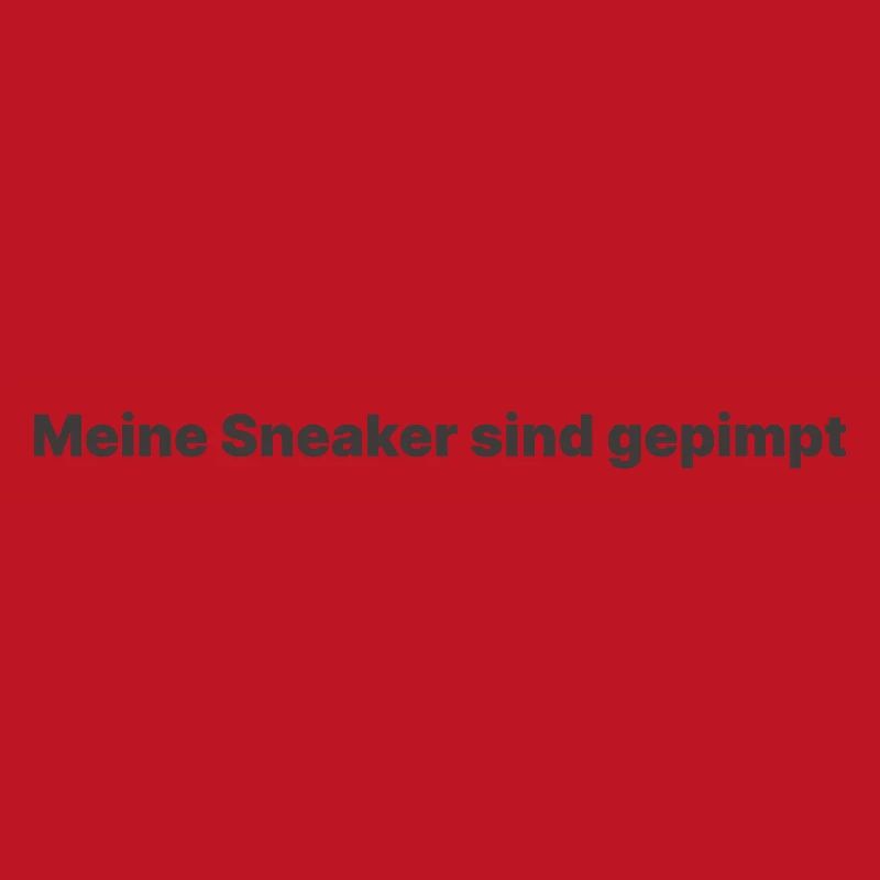Meine Sneaker sind gepimpt