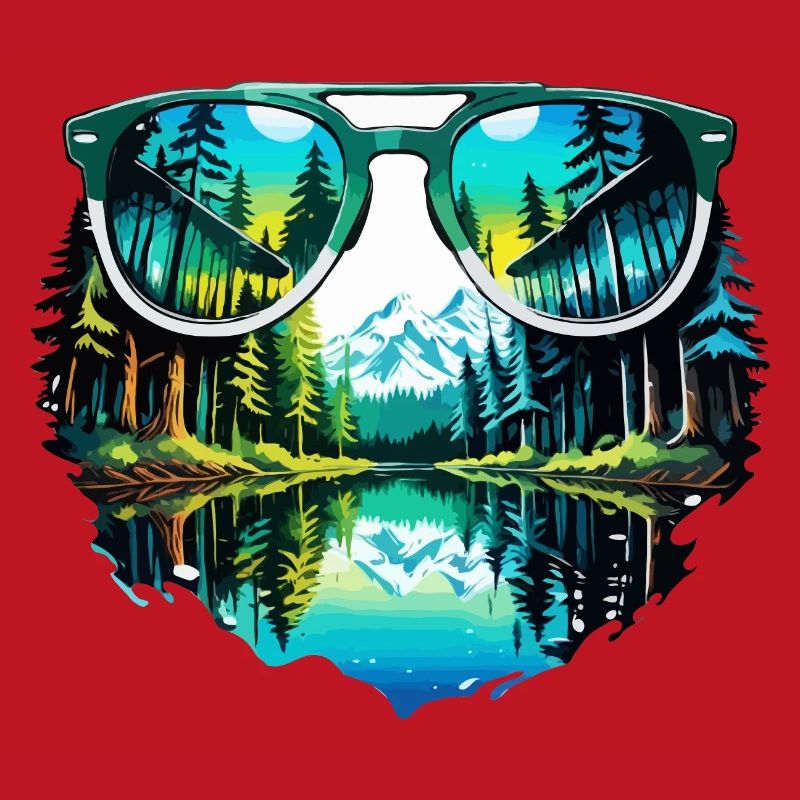 Lunettes de soleil / Reflection / Forest / Reflection