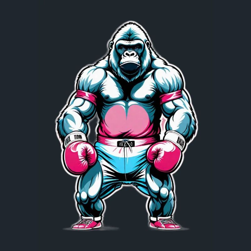 Boxe Boxeur Gorille