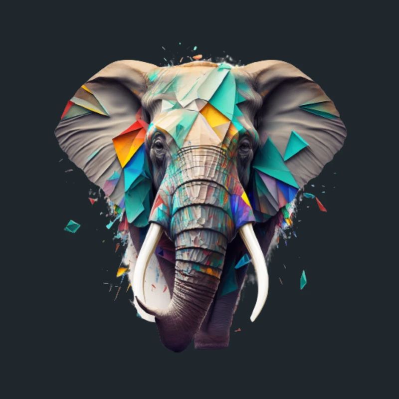 One with Nature - Elephant