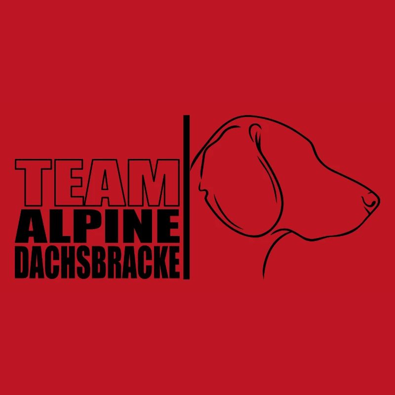 TEAM Alpine Dachsbracke Hunde Jagdhunde Wilsigns
