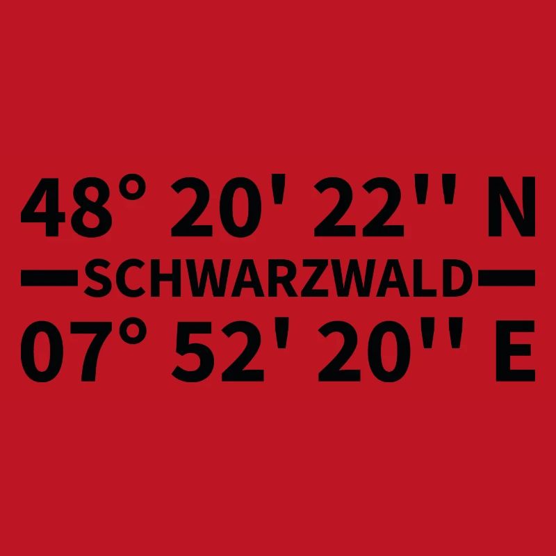 Black Forest coordinates