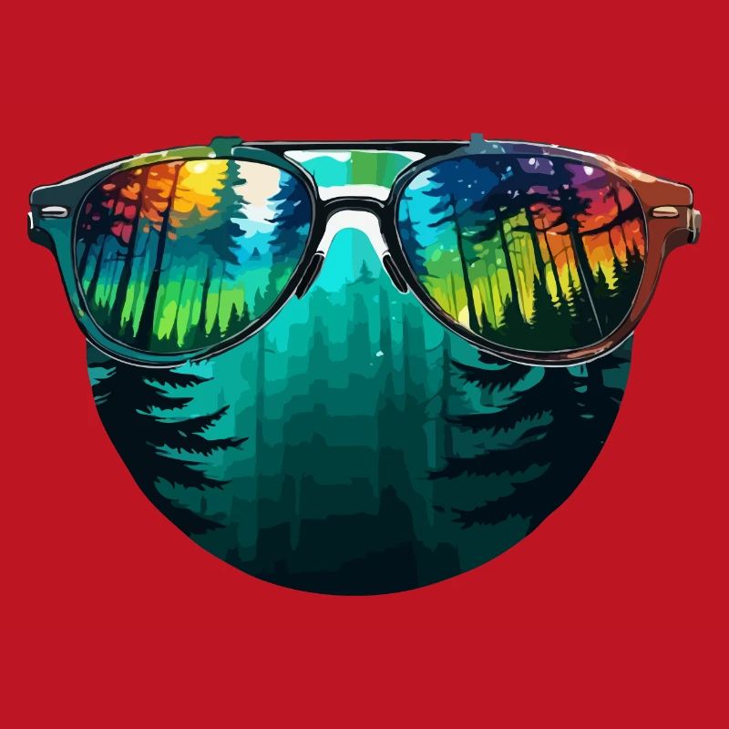 Lunettes de soleil / Reflection / Forest / Reflection