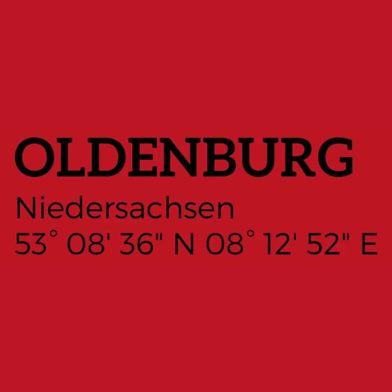 Oldenburg, Lower Saxony coordinates