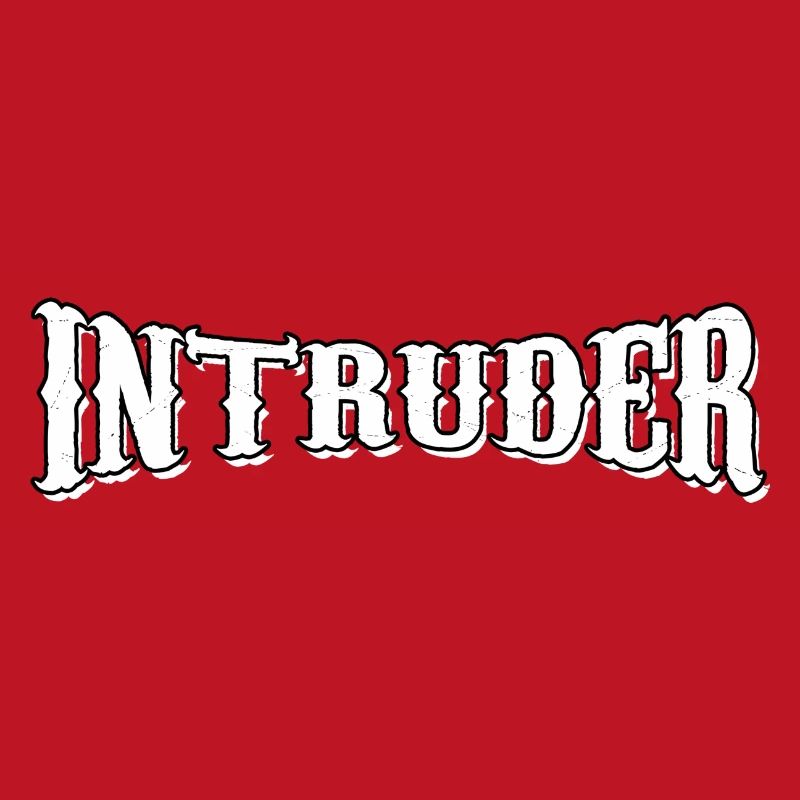intruder hacker eindringling clan sticker computer