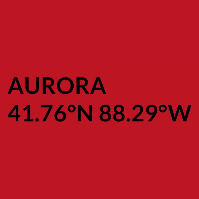 Aurora Illinois USA Coordinates