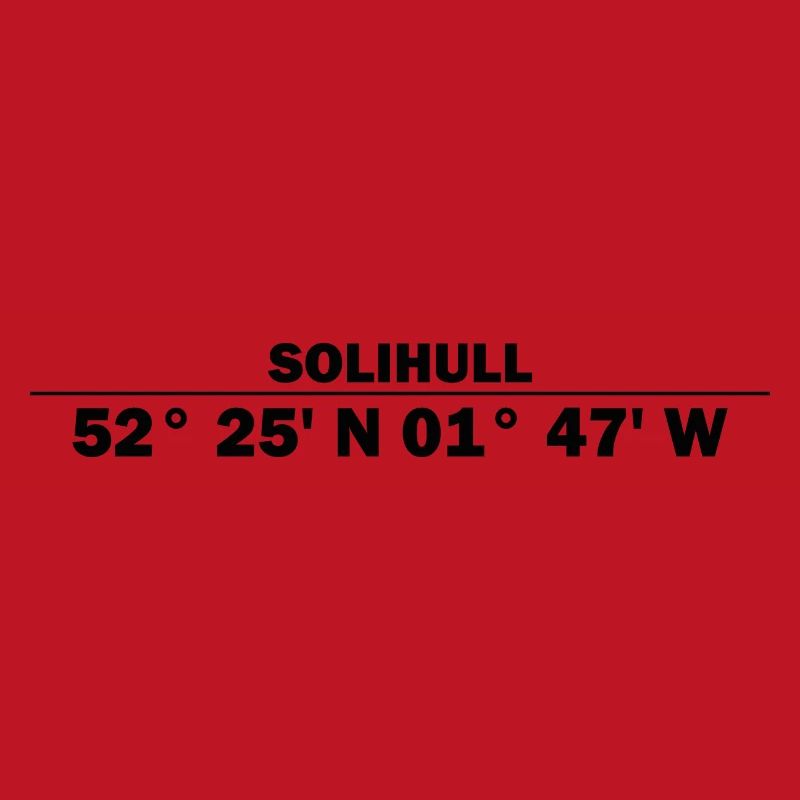 Solihull coordinates