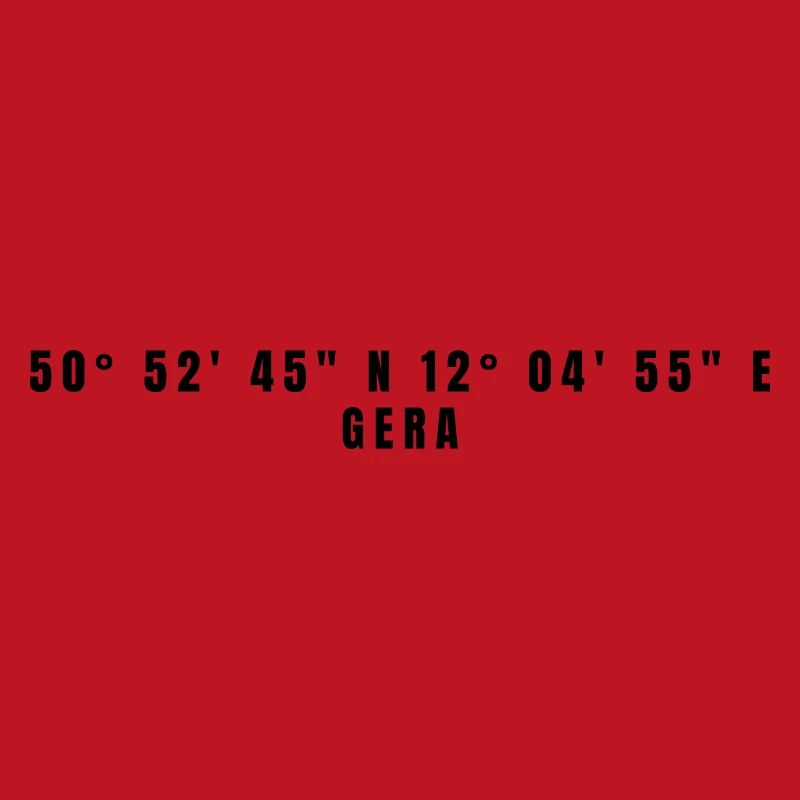 Gera, Thuringia Coordinates