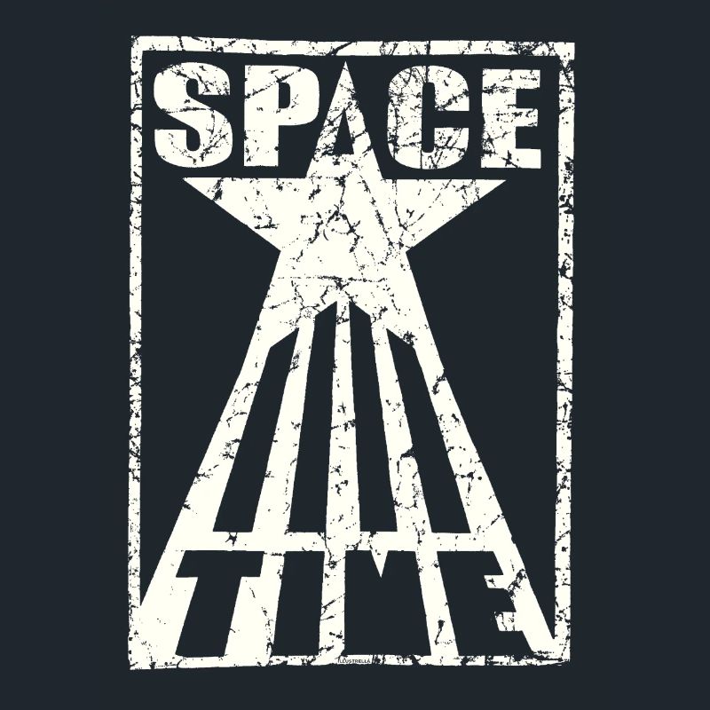 Space Time utilisé look psychédélique Raum Zeit Stern