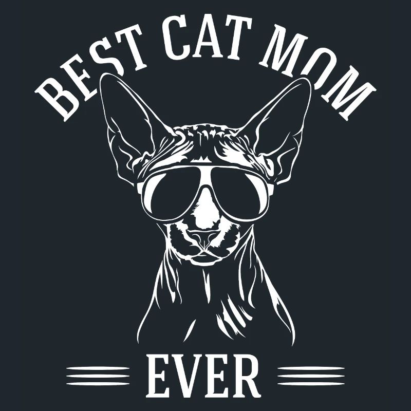 Best Cat Mom Ever Sphynx Cat Cats Wilsigns