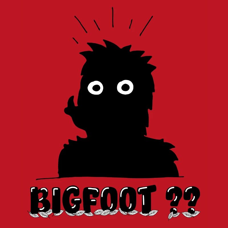 Sasquatch?? Illustration minimale de Sasquatch