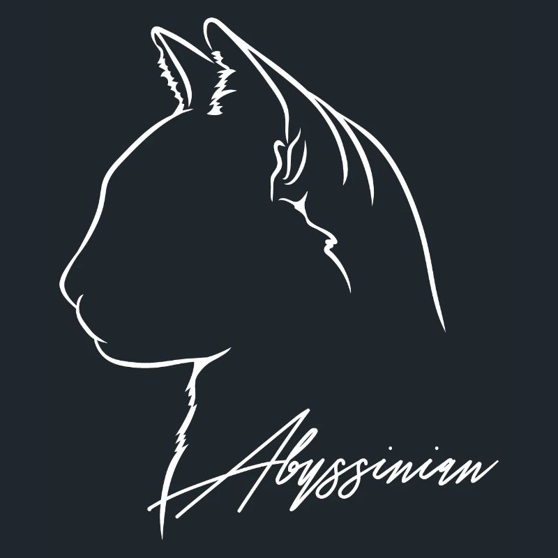 Abyssinian Profil Katzen Katze Wilsigns