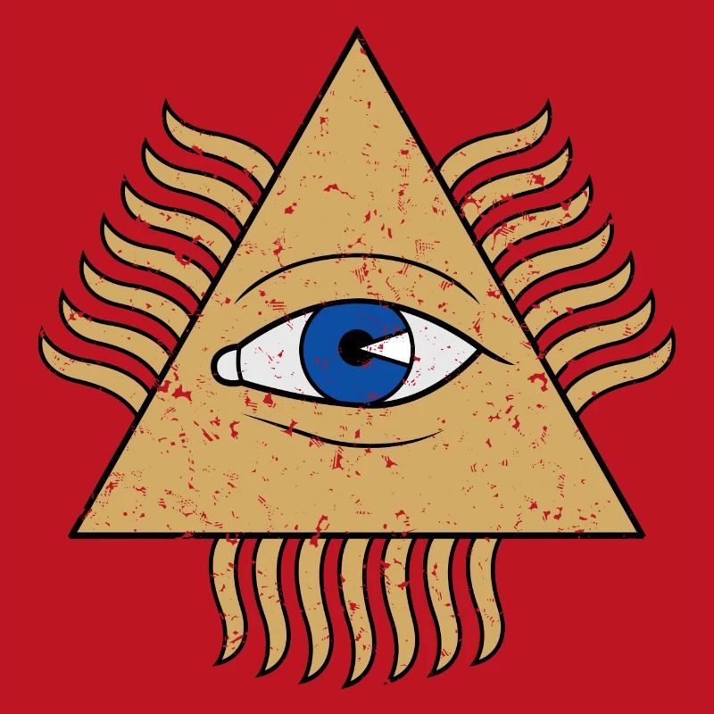 Œil qui voit tout - Triangle pyramidal