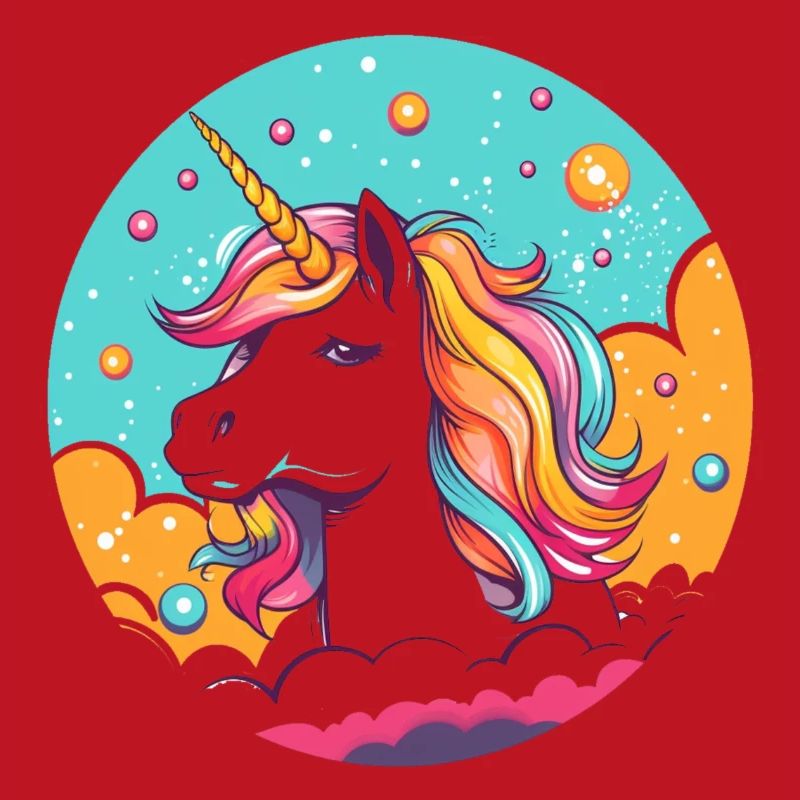 Regenbogen-Einhorn