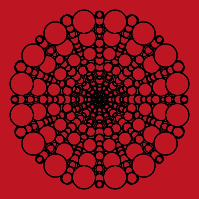 Geometric Mandala Circles Round Pattern Shape