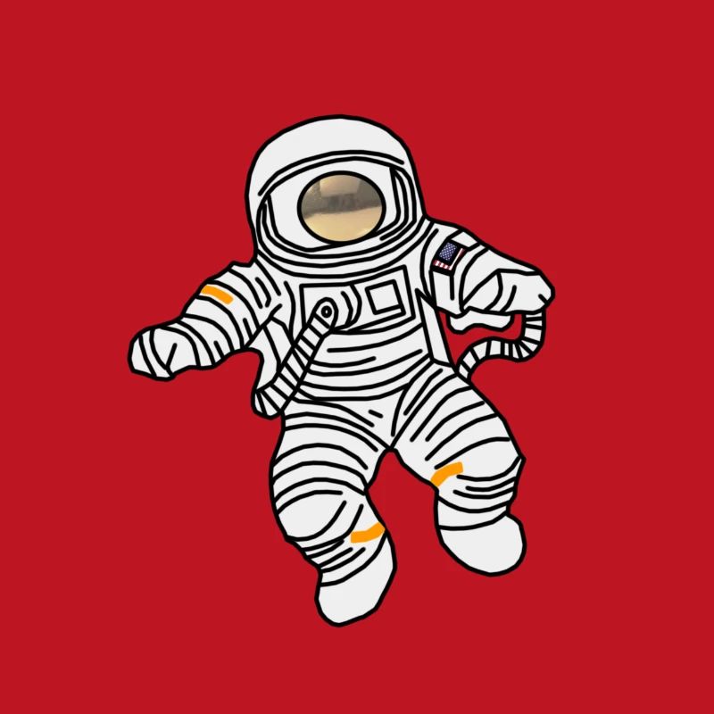 Astronaute dans l’espace