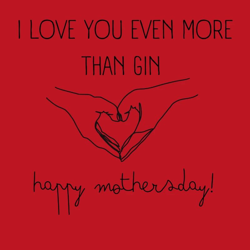 Muttertag Muttertagsgeschenk gin