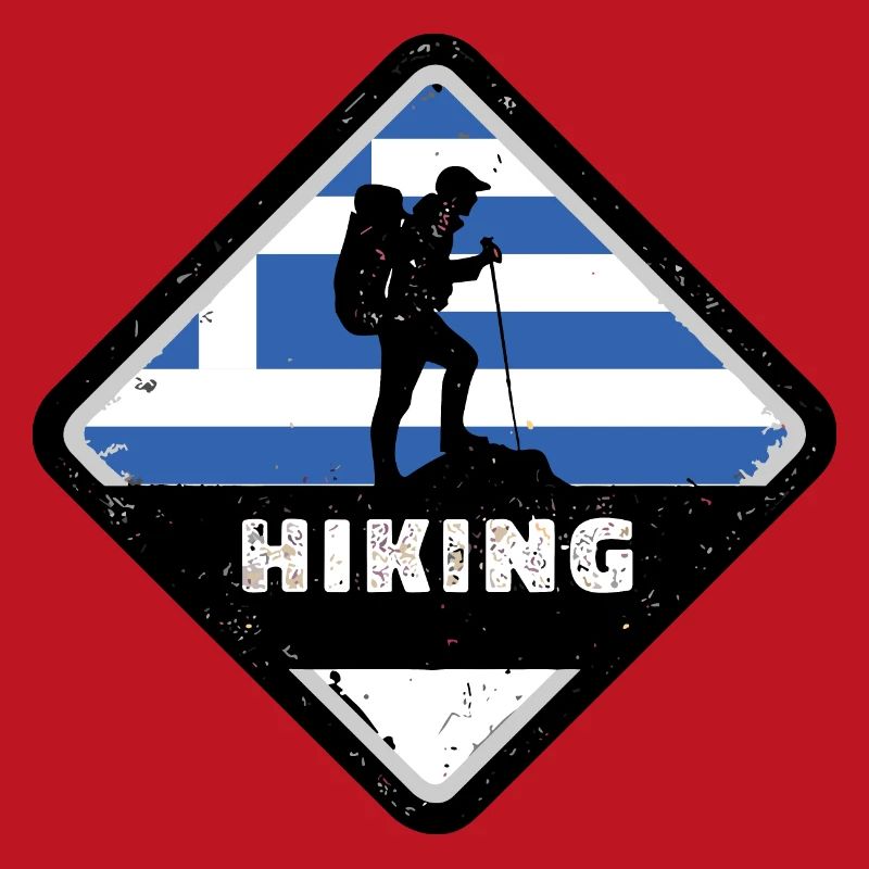 Drapeau de la Grèce Hellas Athènes Drapeau de la Grèce