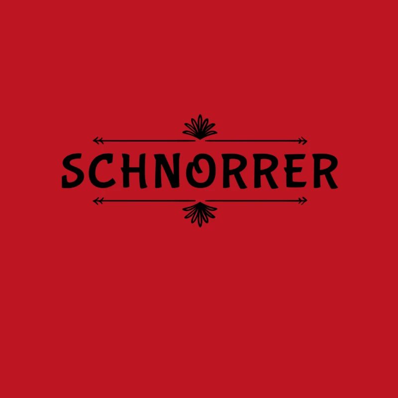 vor dir steht ein Schnorrer