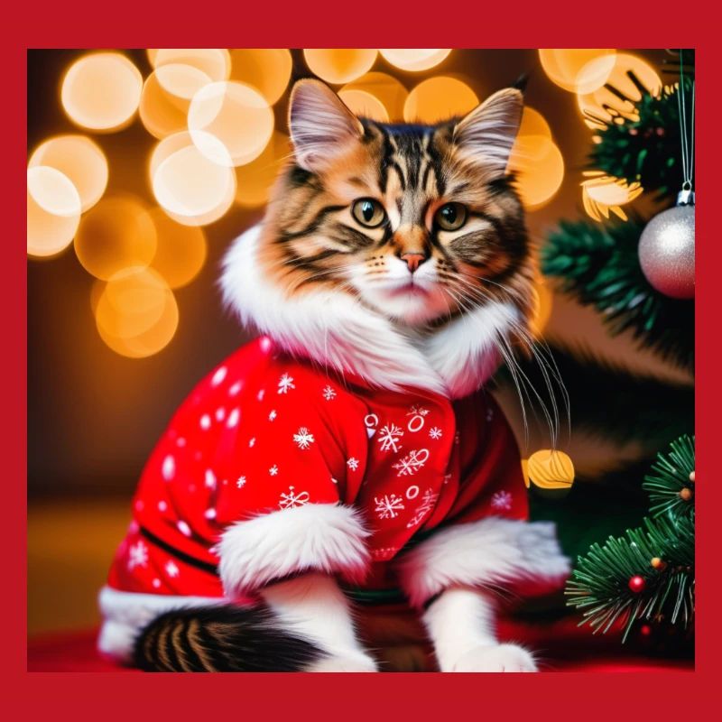 Katze im Pullover